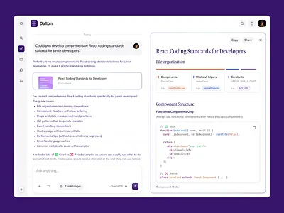 Dalton - AI Platform Design ai ai design ai platform ai platform design ai website artificial intelligence clean design figital graphic design internet modern motion graphics technology ui uidesign ux uxdesign web design website