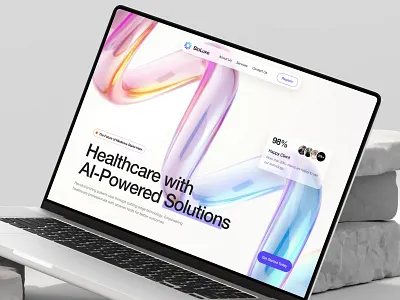 BioLuxe - Healthcare AI-Powered Solutions ai biotech branding care clinic company design elementor framer health hospital landing page technology telemedicine treatment ui webflow website wordpress