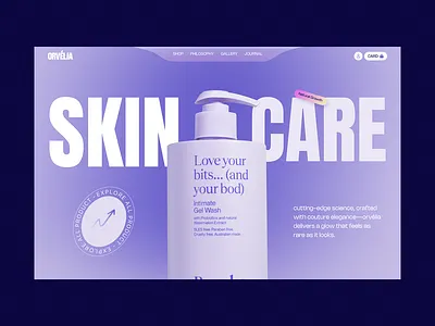 Ecommerce Website Design for DTC Skincare Landing Page b2b ecommerce b2b website beauty landing page beauty website clinic website dtc e commerce e commerce landing page ecommerce ecommerce landing page ecommerce website ecommerce website design health website healthcare homepage skincare skincare landing page skincare website web design web designer