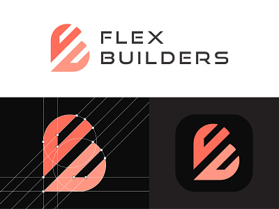 Flex Builders Real Estate Logo Design b logo bf branding building logo f logo fb fb letter fb letter logo fb logo flex builders flex builders logo home logo house logo letter logo logo logo design logo identity real estate logo real estate logo design