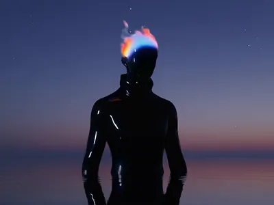 Sync-V3 Landing page web design & 3D Animation 3d animation branding design graphic design hero hero animation landing page motion graphics neuro productivity sci fi typogrpahy ui ux web design