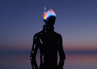 Sync-V3 Landing page web design & 3D Animation 3d animation branding design graphic design hero hero animation landing page motion graphics neuro productivity sci fi typogrpahy ui ux web design