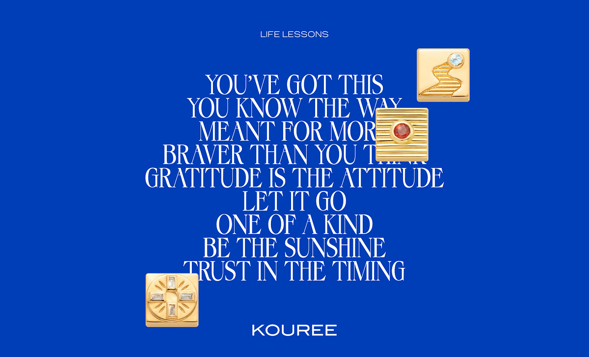 KOUREE Jewelry Brand Identity Image 1