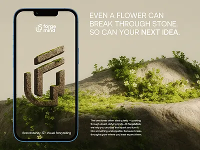 ForgeMind - Brand Identity & Visual Design ai design brand identity branding agency branding design creative design design agency digital branding logo creation logo design logo inspirations minimal design product design saas brand saas design startup branding tech branding typography design visual design visual storytelling