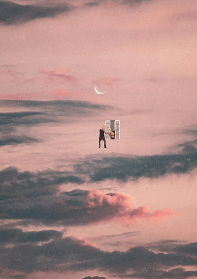 by the moonlight window album cover book cover collage cover design design digital art graphic design illustration 그래픽디자인 꼴라주 꼴라쥬 콜라주 콜라쥬