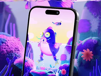 NO.A / 䲃Zǎo Fish - 36days 36days 3d animation c4d fish monster motion graphics