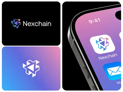 Blockchain – NexChain abstract logo blockchain branding blockchain logo bold logo design brand identity crypto branding crypto logo dribbble designer fintech logo futuristic logo geometric logo minimal logo modern logo monogram logo professional logo startup branding symbol logo tech logo web3 design web3 logo