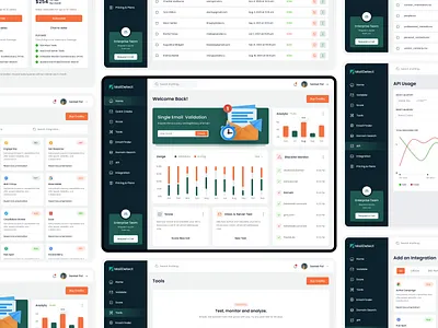 Saas Email Marketing Dashboard admin dashboard analytics app design dashboard dashboard responsive design email email dashboard mail marketing product design saas dashboard saas email saas ui saas uiux design uiux website website design