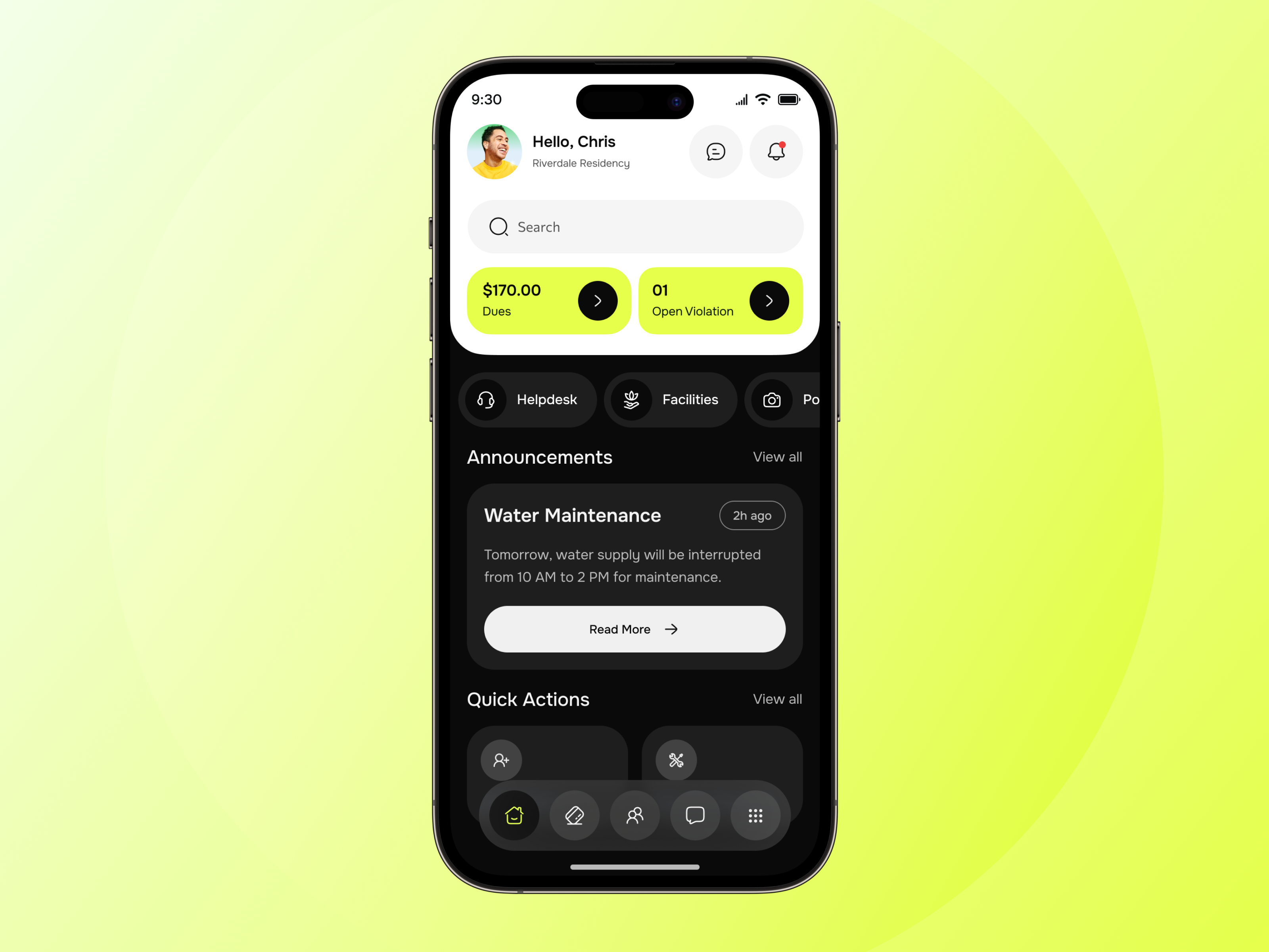 Apartment Management App UI/UX by Fazlur Rahman on Dribbble