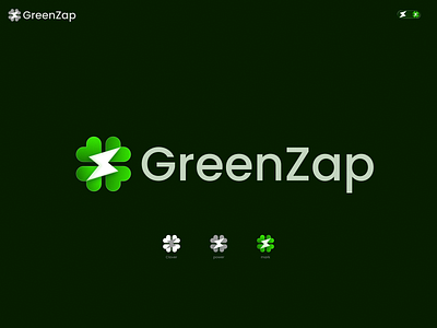 GreenZap — Modern Eco-Energy Logo Design brand identity branding business logo eco logo electric greenenergy logo logo design logo mark logodesign logotype minimalist logo mobility modern logo natural logo nature logo renewable energy sustainable tech