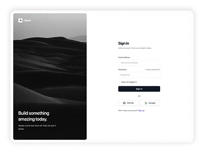 Minimalist Login Screen - Webpixels application auth dashboard form login minimal register security sign in sign up