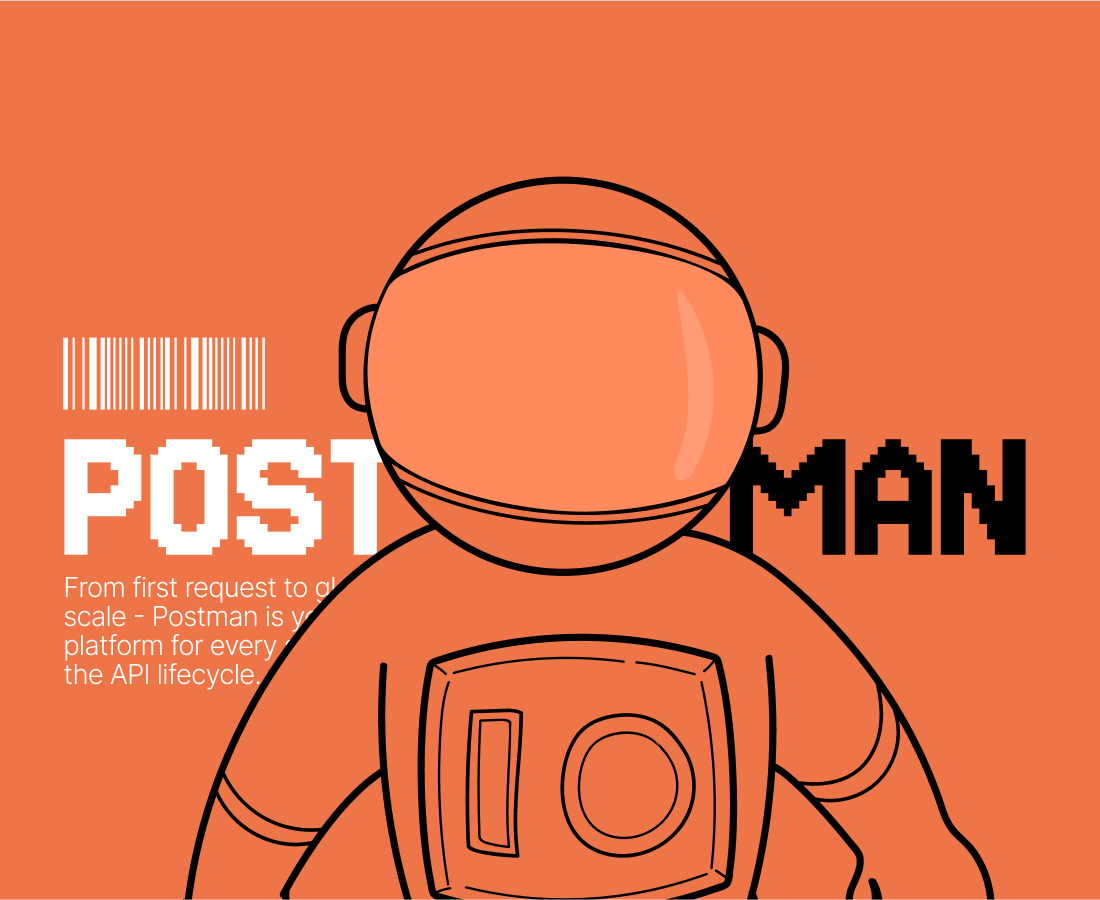 Postman branding creative design design graphic design visual identity