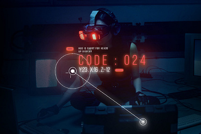 Cyberpunk Neon Glow Line Callouts