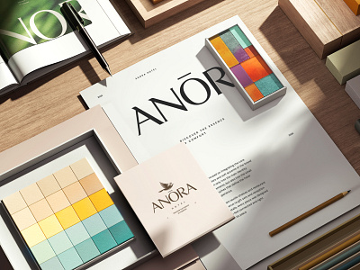Anora Hotel / Branding 3d brand brandbook branding design graphic design icon identity illustration logo logotype packaging sketch typography ui web