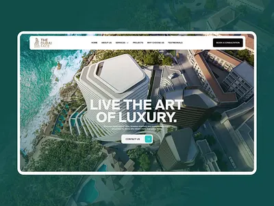 Real estate website design design dubai inspiration landing page modern landing page modern web modern website real estate real estate web real estate website trendy landing page trendy web trendy website ui ui design uidesign uiux website