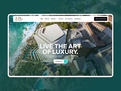 Real estate website design design dubai inspiration landing page modern landing page modern web modern website real estate real estate web real estate website trendy landing page trendy web trendy website ui ui design uidesign uiux website