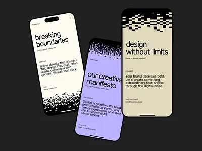 Agency Mobile UI agency app bold design designer figma minimal mobile mobile app modern ui uiux uiuxdesign ux