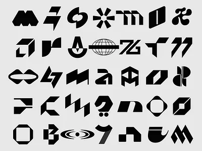 Logos and symbols bold branding business collection company graphic design logo logo design logodesign logofolio logomark logos logotype minimal portfolio simple symbol unique