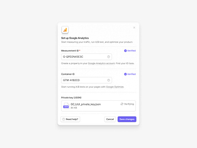 Integrations modal — Untitled UI file upload form modal product design ui ui design user interface