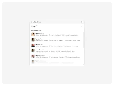 Command+K search — Untitled UI cmd k command k product design quick search searchbar ui design user interface
