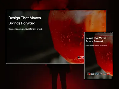 A versatile, immersive Framer slider component 3d animation figmadesign framer nocode product design productdesigner ui uidesign uiux uxinspiration uxuidesign web design web development webdesign