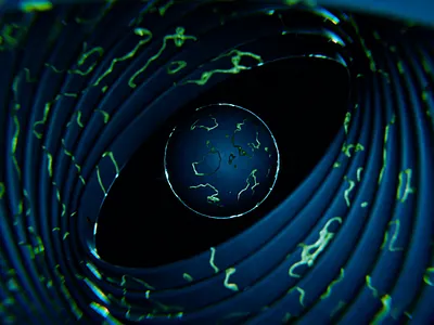 3D Abstract Space Motion & Form in Controlled Depth 3dart 3ddesign 3dvisualization abstract design abstract3d animation designexploration digitalart motiondesign motiongraphics