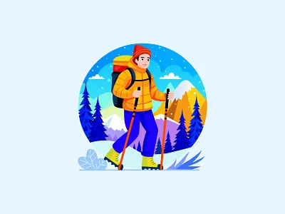 Weather and Seasons Illustrations art artwork celebration character design festival festive forecast fun illustration nature outdoor print seasons spring summer vacation vector weather winter