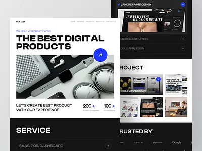 MUEJIZZA - Digital Agency agency agency website bold branding creative creative agency design digital agency digital marketing agency home homepage landing page product product digital studio ui uiux web design web page website design