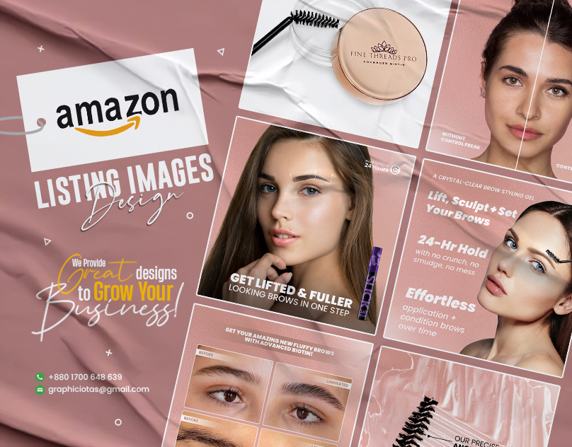 Amazon Listings for Fine Threads Pro Advanced Biotin a content a plus content amazon ebc amazon infographics amazon listing amazon listing image amazon listing images amazon product amazon product listing design listing listing design listing images listing images design product infographic
