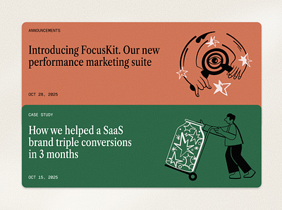 Marketing blog illustrations character design design illustration product ui vector webdesign