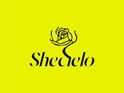 Flower - Tree and Rose Logo Design - beauty and skin care brand 3d beauty branding classic flower gfxmanjur glow gradient logo love natural nature premium rose skincare timeless tree yellow