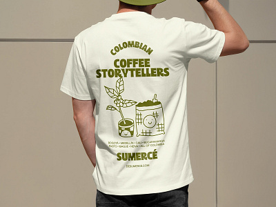 Visual identity for Sumercé Coffee apparel branding cafe coffee design download identity logo mockup mockups outdoor premium psd t shirt template typography