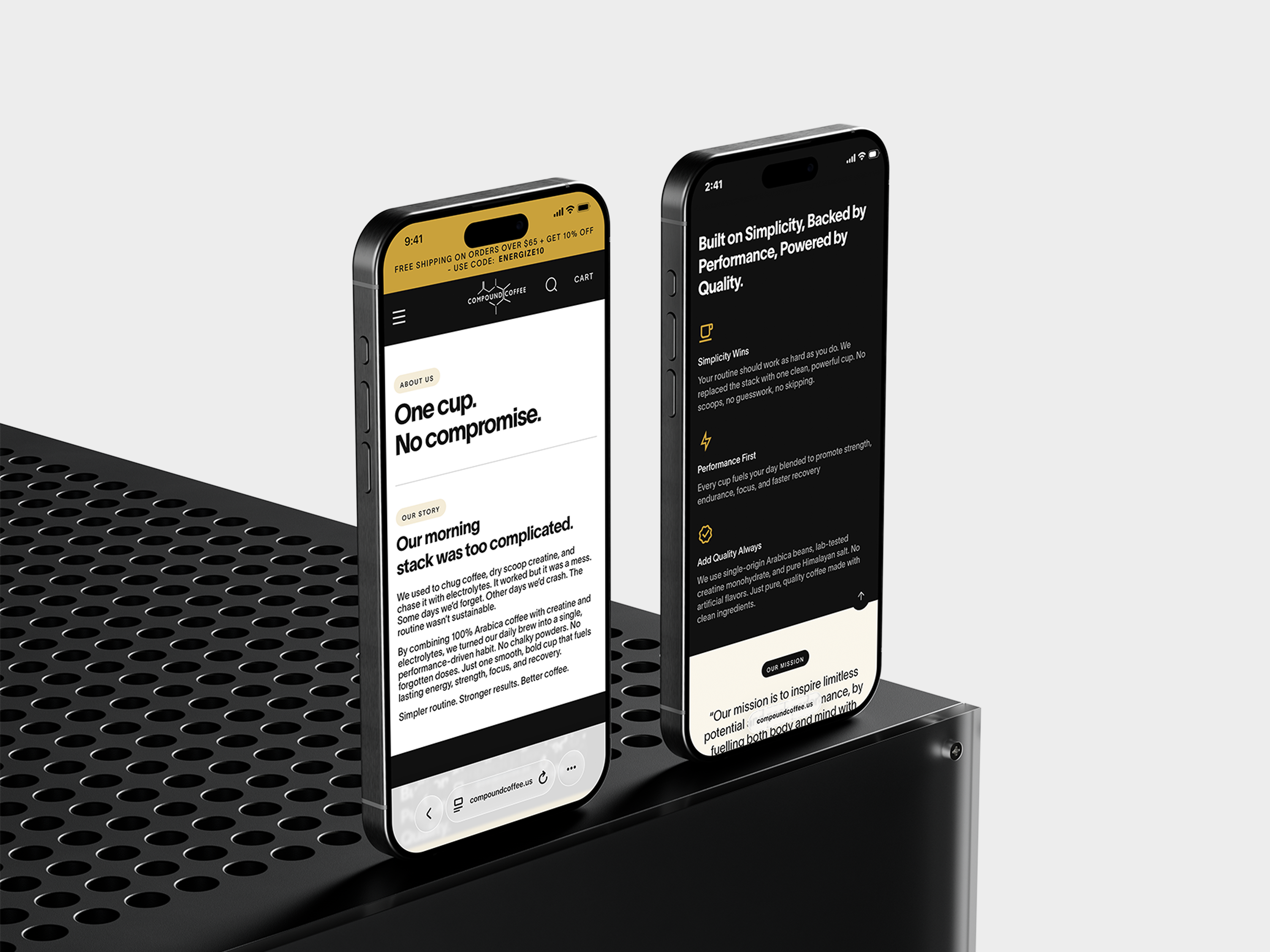 Compound coffee || Mobile UI Design aboxagency app design coffee e commerce graphic design mobile application mobile first design mobile ui product ux responsive responsive ui ui uiux ux webdevelopment