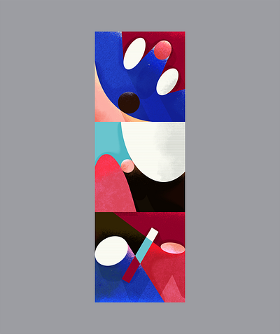 Three Moments 3d artwork design graphic design illustration