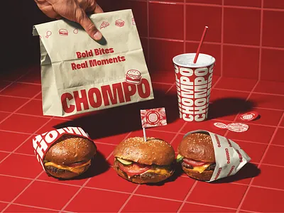 Complete Restaurant Business Solution -Chompo by Taqwah app design burger burger app burger wesbite fast food fastfood food food app food delivery service hamburger mobile app design restaurant restaurant app restaurant branding restaurant langing page restaurant website ui design ui ux design web design