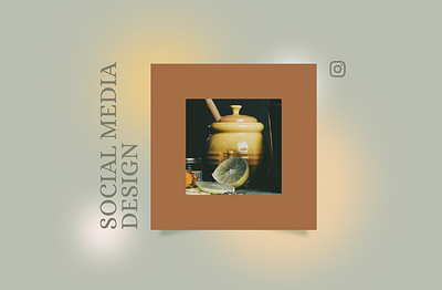 Honey & Herbs | IG Feed Design branding communication design graphic design ig feed design instagram feed social media design social media post