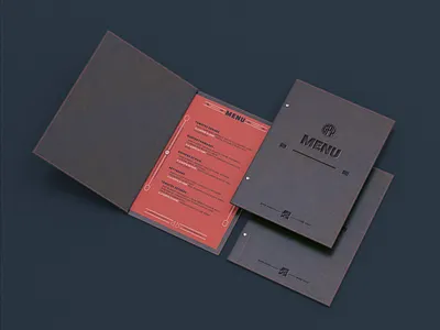 Menu Card GREG'S PIZZA WORKS branding cook cooking design food foodtrucks french french food graphic design italian junk food logo pizza restaurant street food typography vector visual identity