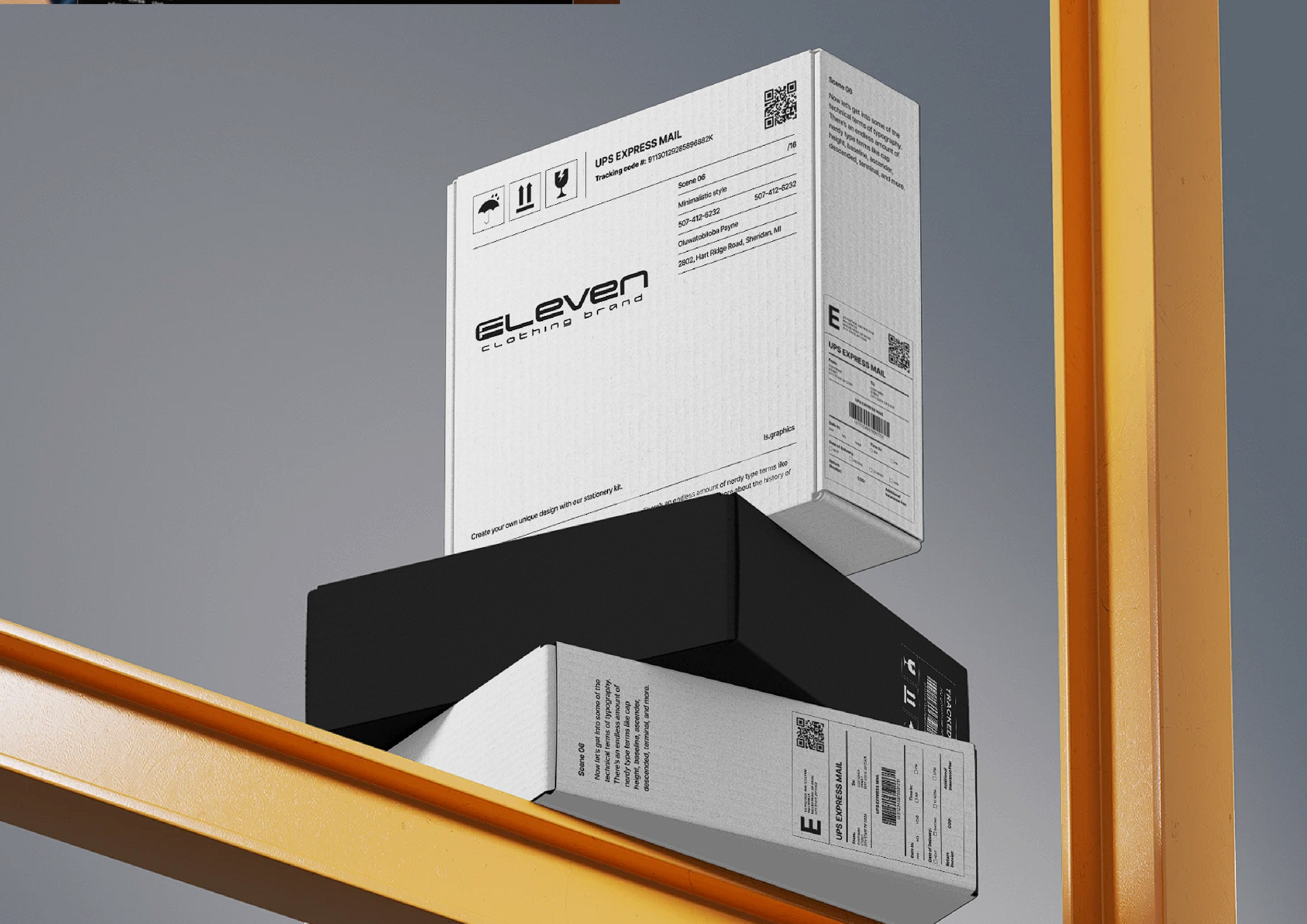 Eleven Clothing Brand – Full Brand Story 3d animation branding design graphic design illustration logo motion graphics ui