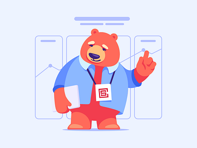 Crypto summit mascot character crypto crypto summit mascot design flat illustration mascot