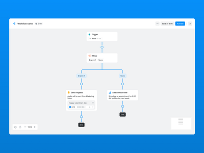 Workflow Builder App for automatizations ai app automation builder components customization editor interface saas search task ui ux workflow workflow builder