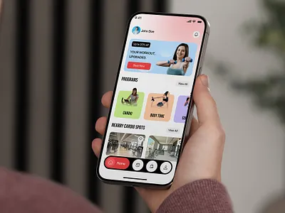 Fitness Class Booking & Ecommerce App daily activity exercise fitness fitness app mobile app mobile ui product design sport tracking app workout app