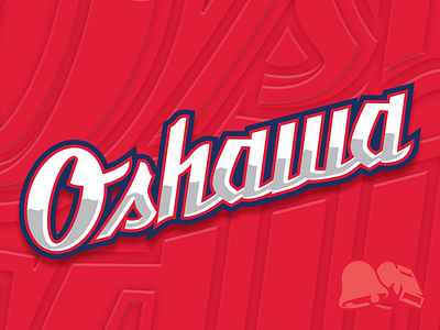 Oshawa Generals Wordmark Concept brand branding cars design generals graphic design hockey logo oshawa oshawa generals sports