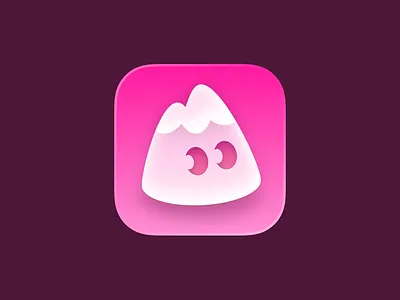 App Icon — Shredder app app icon branding character design icon set icons illustration ios logo mountain shredder simple ski snowboard ui