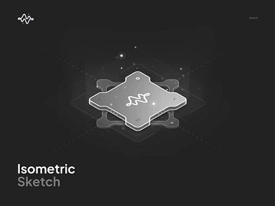 Meeting Assistant — Isometric Sketch Process 3d design ae bento card digital illustration dtail studio icon icon design illustration illustration process isometric isometric design process sketch ux illustration vector illustration