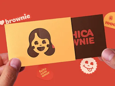 La Chica business card project branding business card corporate design download identity logo mockup mockups premium psd template typography