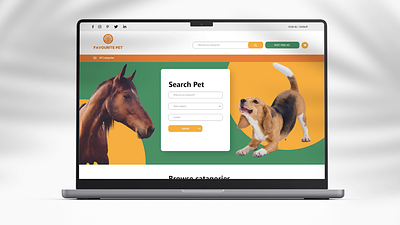 UI Design for Pet Shop Websites animal food design mobile app pet pet lover shop ui uiux ux web design website