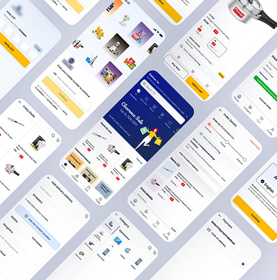 B2C E-Commerce Experience Design | App Case Study app design e commerce figma shop ui ui ux design ux design