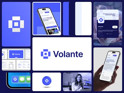 Volante - Branding 3d animation branding design graphic design logo ui