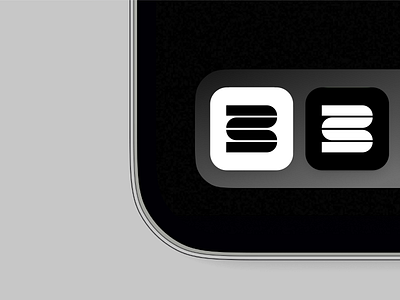 BS App Icon Concept app icon bold brand design brand guidelines brand identity brand system branding bs clean icon logo logo design logo symbol logotype minimal modern server symbol visual identity wordmark