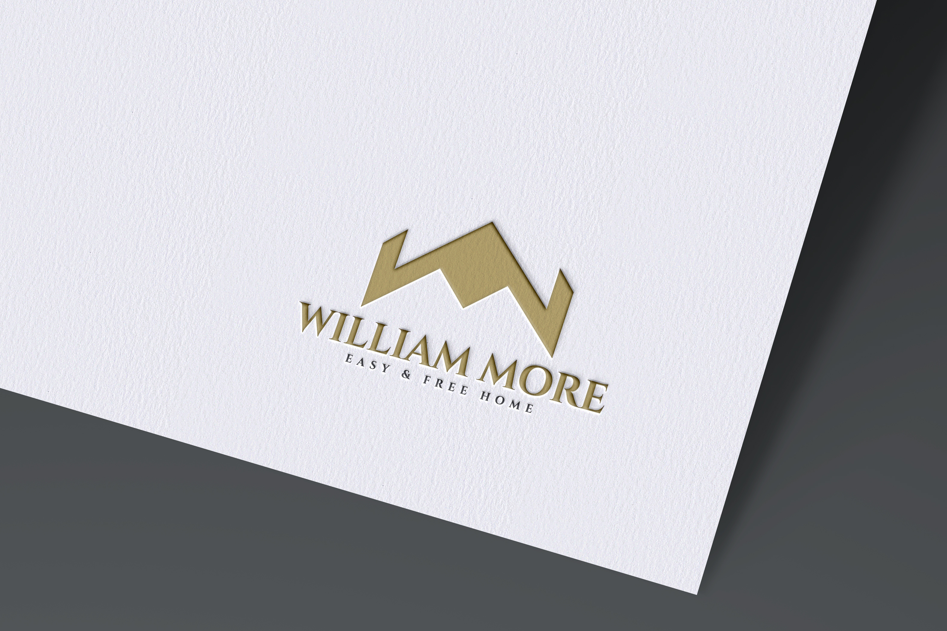 Real Estate Logo Design | "WILLIAM MORE" Logo Design branding graphic design logo logos professional logo real estate real estate clean logo real estate free design real estate high logo real estate logo real estate logo design real estate simple logo real estete modern logo trend logo trending logo